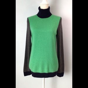 Talbots Pure Cashmere Turtleneck Sweater Top